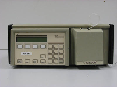 Gilson 117 UV dual wavelength detector